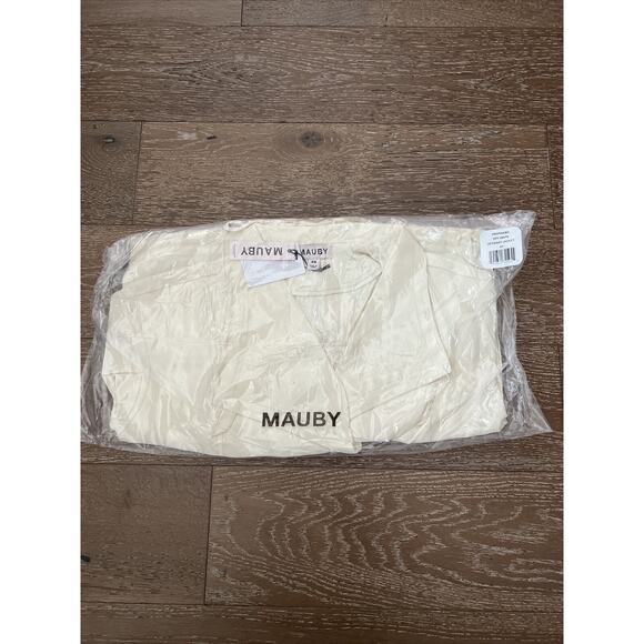 Nordstrom Mauby XS button-up off-white jacket with adjustable hem soft and new! - Picture 2 of 6